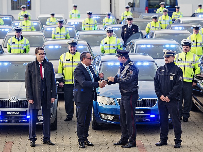 Vozy Škoda s inovativní měřicí technikou pro Policii ČR
